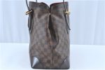 Authentic Louis Vuitton Damier Hampstead MM Shoulder Tote Bag N51204 LV H9289 Supply