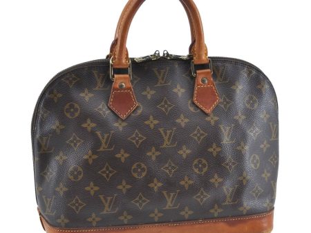 Authentic LOUIS VUITTON Monogram Alma Hand Bag M51130 LV H4669 For Discount