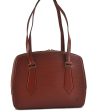 Authentic Louis Vuitton Epi Voltaire Shoulder Tote Bag Brown M52438 LV 0178D For Cheap