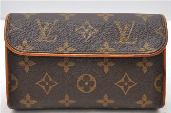 Auth Louis Vuitton Monogram Pochette Florentine Pouch Waist Bag M51855 LV 2244D For Discount