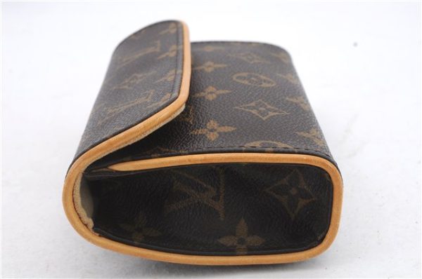 Auth Louis Vuitton Monogram Pochette Florentine Pouch Waist Bag M51855 LV 0479D For Cheap