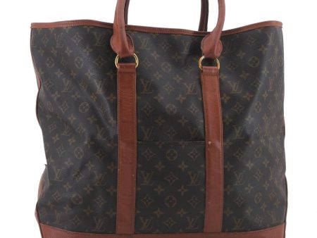 Auth Louis Vuitton Monogram Sac Weekend GM Vintage Tote Hand Bag M42420 LV 0280D Online