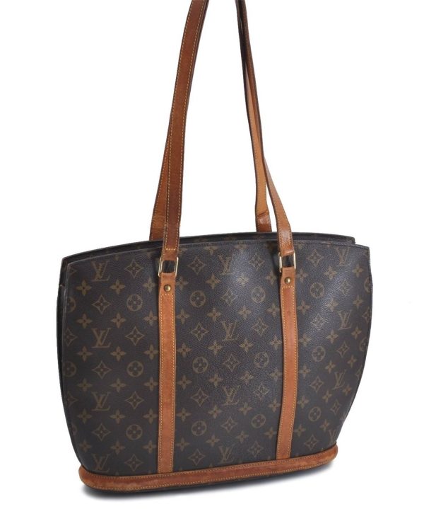 Authentic Louis Vuitton Monogram Babylone Shoulder Tote Bag M51102 LV 0878D Online Hot Sale