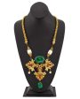 1984 Haute Couture Medallion and Gilt Metal Pendant on Sale