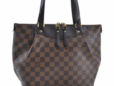 Auth LOUIS VUITTON Damier Canvas Westminster PM Shoulder Bag N41102 LV G1086 Fashion