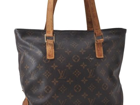 Authentic Louis Vuitton Monogram Cabas Piano Tote Bag M51148 LV Junk 1976D Online Sale