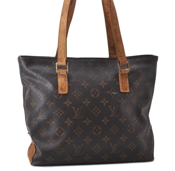 Authentic Louis Vuitton Monogram Cabas Piano Tote Bag M51148 LV Junk 1976D Online Sale