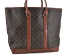 Auth Louis Vuitton Monogram Sac Weekend GM Vintage Tote Hand Bag M42420 LV H9077 Online