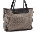 Authentic CELINE C Macadam Pattern Shoulder Tote Bag Canvas Leather Brown 8852A Online