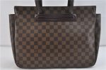 Authentic Louis Vuitton Damier Parioli PM Shoulder Tote Bag N51123 LV 1596D Online Sale