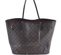 Authentic Louis Vuitton Damier Neverfull MM Tote Bag N51105 LV Junk H9048 For Discount