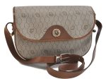 Auth Christian Dior Honeycomb Shoulder Cross Body Bag PVC Leather Beige CD 0522C Online Hot Sale