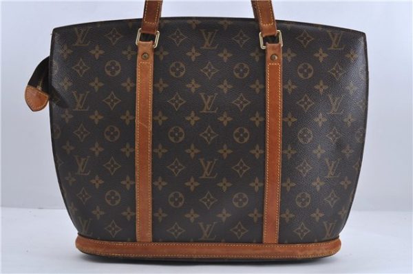 Authentic Louis Vuitton Monogram Babylone Shoulder Tote Bag M51102 LV 0878D Online Hot Sale