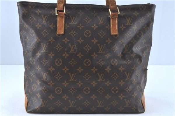 Authentic Louis Vuitton Monogram Cabas Mezzo Tote Bag M51151 LV E6016 Discount