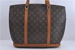 Authentic Louis Vuitton Monogram Babylone Shoulder Tote Bag M51102 LV 0878D Online Hot Sale