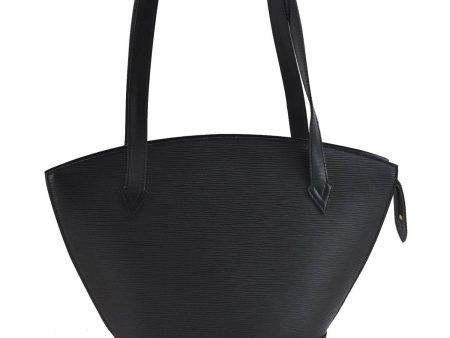 Louis Vuitton Epi Saint Jacques Poignet Long Shoulder Bag Black M52332 LV 9774C Online Hot Sale