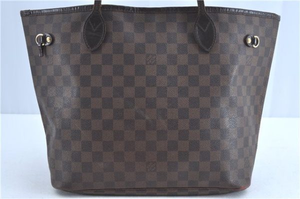 Authentic Louis Vuitton Damier Neverfull MM Tote Bag N51105 LV Junk H9048 For Discount