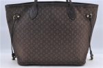 Auth Louis Vuitton Monogram Idylle Neverfull MM Tote Bag Brown M40513 LV H9053 Supply