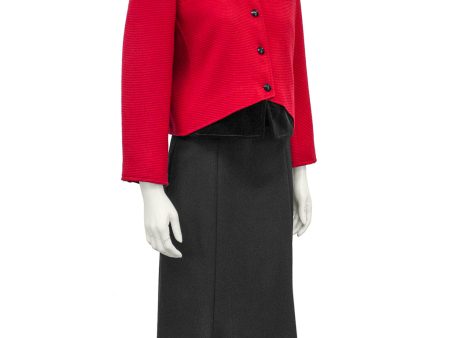 Red and Black Ensemble For Discount