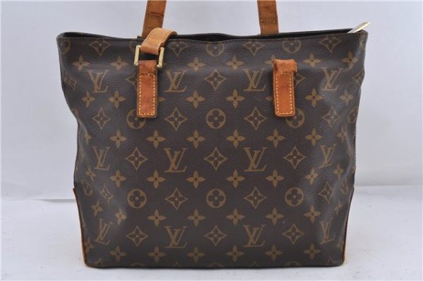 Authentic Louis Vuitton Monogram Cabas Piano Tote Bag M51148 LV Junk 0194D on Sale