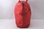 Authentic PRADA Nylon Leather Shoulder Tote Bag Red 2379D Online Hot Sale