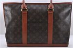 Auth Louis Vuitton Monogram Sac Weekend PM Vintage Tote Hand Bag M42425 LV 0838D Cheap