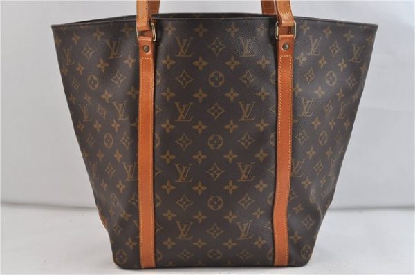 Authentic Louis Vuitton Monogram Sac Shopping PM Tote Bag M51108 LV 1612D Fashion