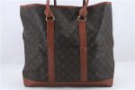 Auth Louis Vuitton Monogram Sac Weekend GM Vintage Tote Hand Bag M42420 LV 0280D Online