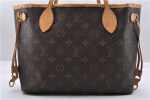 Authentic Louis Vuitton Monogram Neverfull PM Tote Bag M40155 LV 0054D Online