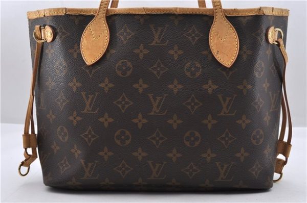 Authentic Louis Vuitton Monogram Neverfull PM Tote Bag M40155 LV 0054D Online