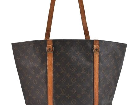 Authentic Louis Vuitton Monogram Sac Shopping PM Tote Bag M51108 LV Junk 0973D Cheap