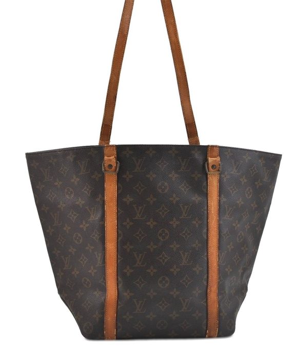 Authentic Louis Vuitton Monogram Sac Shopping PM Tote Bag M51108 LV Junk 0973D Cheap