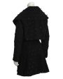 Black Suede Jacket and Skirt Set Discount