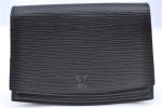 Authentic Louis Vuitton Epi Tilsitt Waist Body Bag Black M52602 LV H9682 Online now