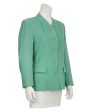 Green Crepe Jacket Supply