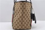 Auth GUCCI Jolie Web Sherry Line Shoulder Tote Bag GG Canvas 211971 Brown 1453D For Cheap