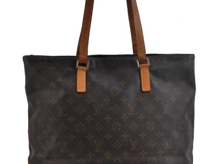 Authentic Louis Vuitton Monogram Cabas Mezzo Tote Bag M51151 LV 1796D Online Hot Sale