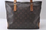 Authentic Louis Vuitton Monogram Cabas Piano Tote Bag M51148 LV Junk 0880D For Sale