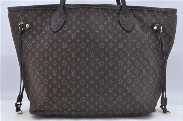 Auth Louis Vuitton Monogram Idylle Neverfull MM Tote Bag Brown M40513 LV H9053 Supply