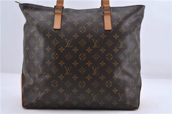 Authentic Louis Vuitton Monogram Cabas Mezzo Tote Bag M51151 LV 0041D Online Sale