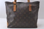 Authentic Louis Vuitton Monogram Cabas Piano Tote Bag M51148 LV Junk 0880D For Sale