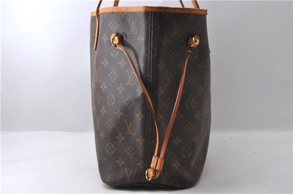 Authentic Louis Vuitton Monogram Neverfull MM Tote Bag M40156 LV 1169D Sale