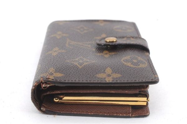 Auth Louis Vuitton Monogram Porte Monnaie Billets Viennois M61663 Wallet 0327D Online