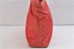 Authentic PRADA Nylon Tote Hand Bag Purse Pink 0246D For Cheap