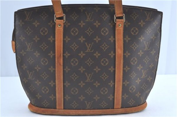 Authentic Louis Vuitton Monogram Babylone Shoulder Tote Bag M51102 LV H9225 Sale