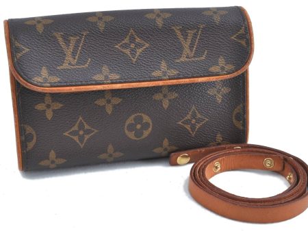 Auth Louis Vuitton Monogram Pochette Florentine Pouch Waist Bag M51855 LV H8963 Cheap