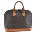 Authentic LOUIS VUITTON Monogram Alma Hand Bag M51130 LV H4275 Discount