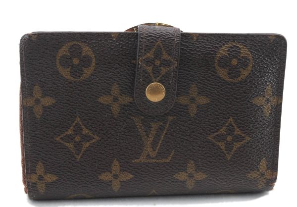 Auth Louis Vuitton Monogram Porte Monnaie Billets Viennois M61663 Wallet 0327D Online