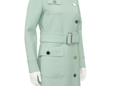 Green Retro Mod Spring Coat Supply