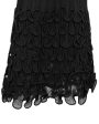 Black Knit Skirt Ensemble Online